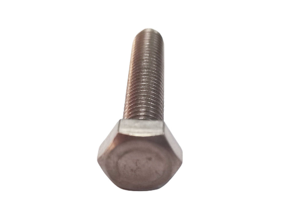 Polished Titanium Hexagon Head Screw Bolt for Heavy-Duty Industrial