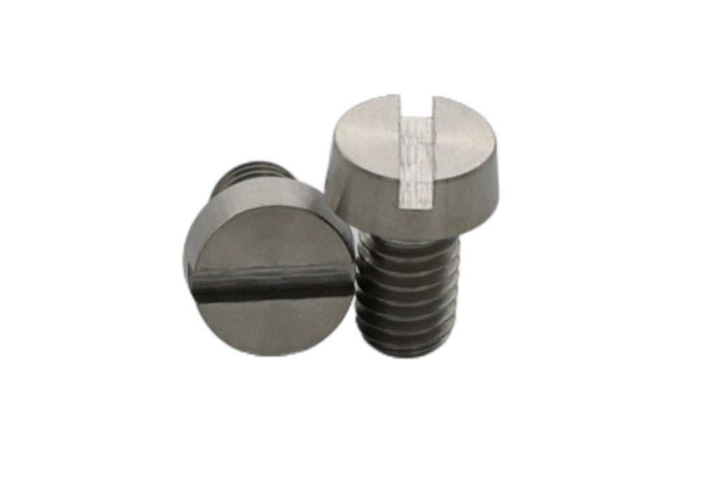 Titanium Slotted Cheese Head Screws Anti-corrosion For Manufacturers And Suppliers