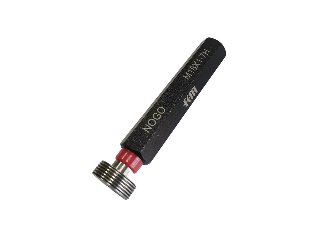 High Precise Metric Thread Plug Gauge DIN13 Standard for Checking Threaded or Tapped Holes with NOGO Type