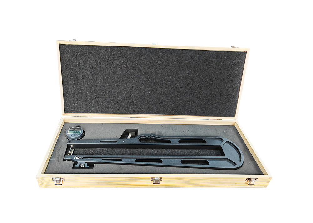 Customized 0-25.4mm/0-1″ Digital Thickness Gauge for Pipe Thickness Measurement With 500mm Measuring Depth