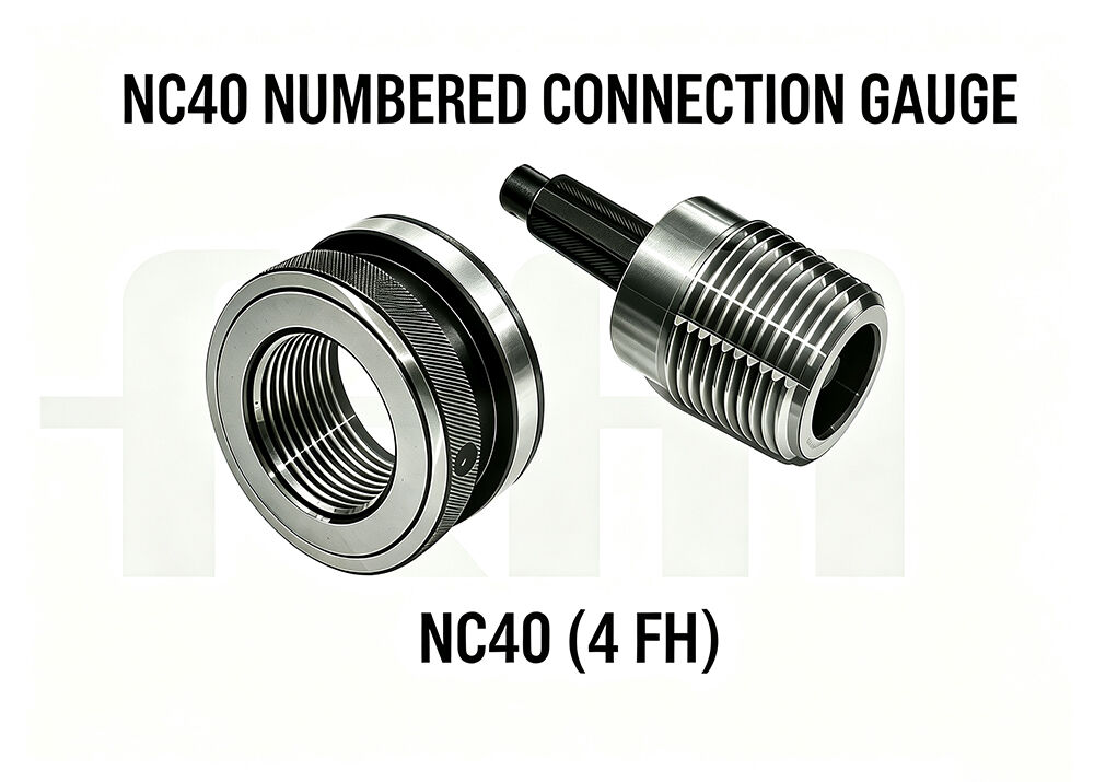 NC40 Rotary Shoulder Thread Working Ring and Plug Gauge API Spec 7 2 Oilfield Drilling Connection Gauge Professional Manufacturer