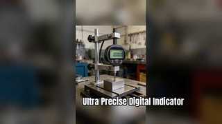 IP65 beschermingsgraad Hoge precisie 0-12,7 mm / 0-0,5 "elektronische digitale indicator met 0,0005" resolutie