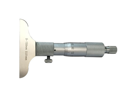 0-150 mm dieptemeter micrometer met bolvormige en vlakke meetpunten