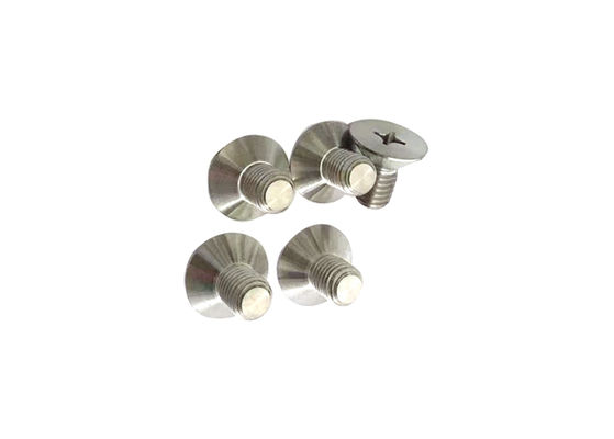 Aangepaste Titanium Verzonken Platte Kop Schroef voor CNC Machine Schroeven M1.6-M10