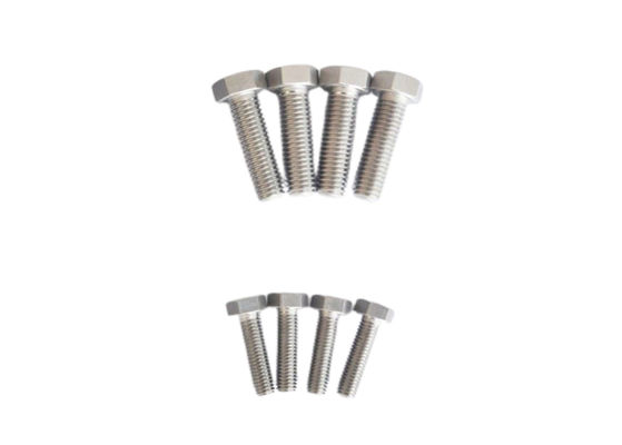 Externe hexagroepen Puur titanium schroeven Titanium bouten