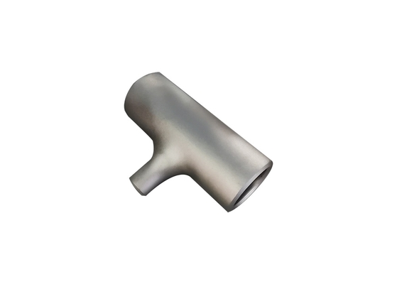 Hoogwaardige ASTM B 16.9 Gr2 DN40×DN40×3mm stompgelaste titanium buisreducerende T-stuk voor industrieel gebruik