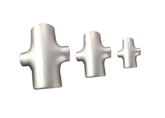 Titanium Reduceerkruis ASTM B16.9 DN40*DN25*3mm GR2