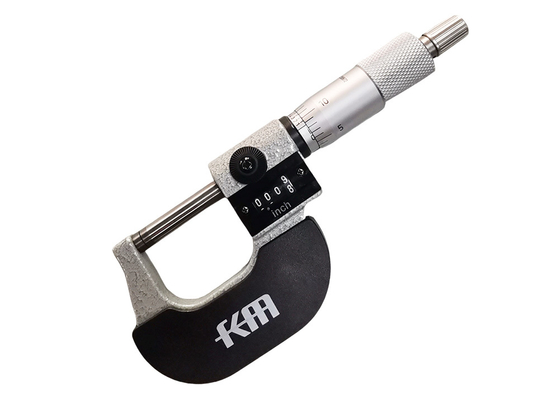 Zeer Nauwkeurige Mechanische Teller Micrometer 0-1″ Bereik voor Buitenmeting